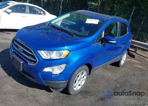 2018 Ford Ecosport Se z USA, uszkodzony, nr VIN MAJ3P1TE2JC173272
